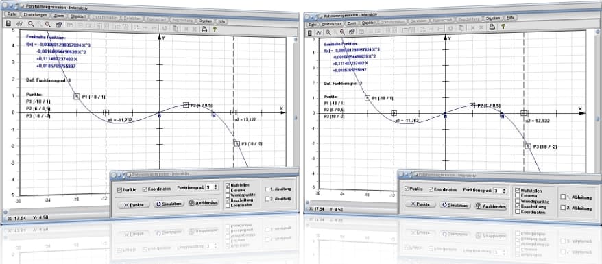 MathProf - Polynomregression - Regression - Polynomfunktion - Polynom - Stützstellen - Näherungspolynom - Ganzrationales Polynom - Definition - Graph - Rechner - Berechnen - Darstellen - Zeichnen