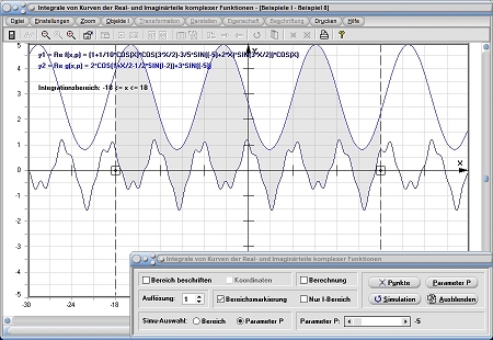 MathProf - Flächeninhalt - Fläche - Flächenintegral - Schwerpunkt - Parameterdarstellung - Bereich - Intervall - Orientierte Fläche - Berechnen - Integral - Randkurve - Volumen - Flächenstück - Zeichnen