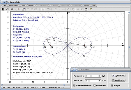 MathProf - Integerfunktion - Parameter - Aufrundungsfunktion - Abrundungsfunktion - Darstellen - Plotten - Graph - Grafik - Zeichnen - Plotter - Rechner - Berechnen - SchaubildMathProf - Lemniskate - Scheitel - Punkt - Fläche - Formel - Funktion - Gleichung - Definition - Graph - Konstruieren - Rechner - Berechnen - Darstellen - Zeichnen - Plotten