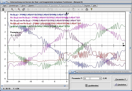 MathProf - Definition - Präsentation - Plotter - Werte - Bilder - Plotten - Darstellung - Berechnen - Darstellen - Komplex - Realteil - Imaginärteil - Real - Imaginär - Kurven - Zeichnen - Plotten - Darstellen 