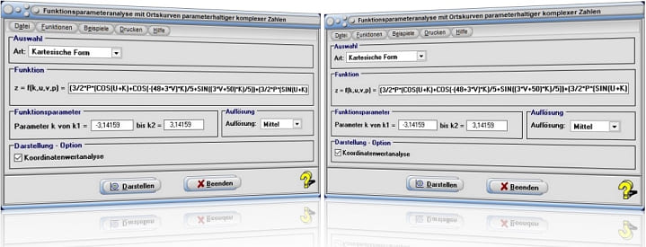 MathProf - Implizite Funktionen - Funktion - Implizite Gleichungen - Implizite Kurven - Implizite Darstellung - Funktionen - Grafik - Plotter - Beispiele - Darstellen - Darstellung - Grafisch - Plotten - Graphen - 2 Variablen