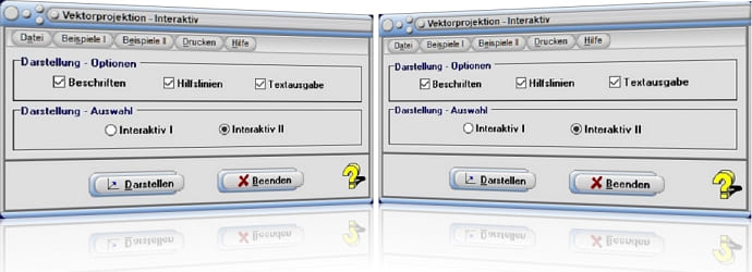 MathProf - Vektoren - Komponenten - Skalar - Multiplikation - Multiplizieren - Komponentendarstellung - Skalare Multiplikation - Vektorkomponenten -  Skalarmultiplikation - Vektor - Plotter - Graph - Rechner - Grafisch - Bilder - Plotten - Darstellung - Berechnen - Darstellen