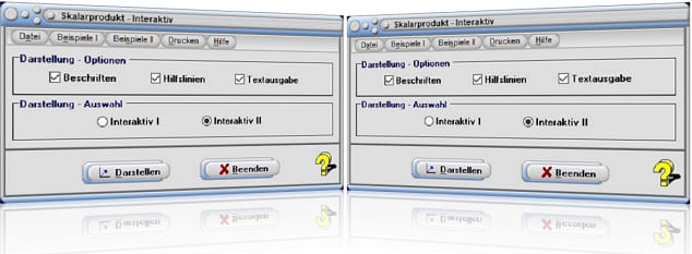 MathProf - Vektoren - Komponenten - Skalar - Multiplikation - Multiplizieren - Komponentendarstellung - Skalare Multiplikation - Vektorkomponenten -  Skalarmultiplikation - Vektor - Plotter - Graph - Rechner - Grafisch - Bilder - Plotten - Darstellung - Berechnen - Darstellen