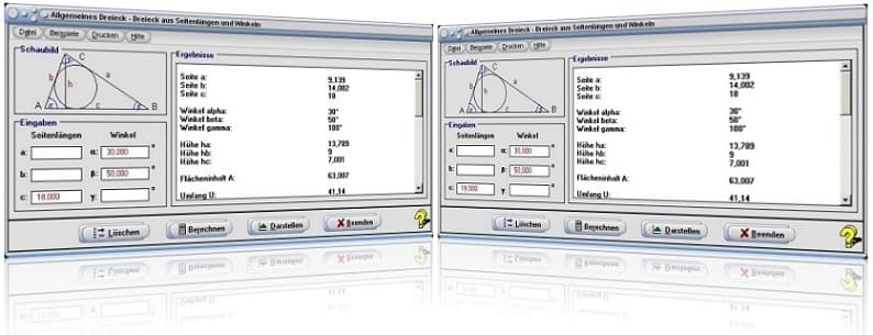 MathProf - Dreieck - Allgemeines Dreieck - Dreiecksberechnungen - Schiefwinkliges Dreieck - Stumpfwinkliges Dreieck - Spitzwinkliges Dreieck - Allgemeine Dreiecke -  Winkel - alpha - beta - gamma - Umfangsberechnung - Zeichnen - Eigenschaften - Formeln - Graph - Grafisch - Bilder - Rechner - Plotten - Berechnen - Beispiel - Grafik - Darstellung - Aufgabe - Merkmale - Berechnung - Darstellen