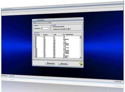 MathProf - Münzwurf - Experiment - Würfel-Experiment - Häufigkeit - Wahrscheinlichkeit - Erwartungswert - Rechner - Wahrscheinlichkeitsrechner - Simulator - Berechnen - Ergebnismenge - Tabelle - Liste - Auswerten - Auswertung - Münze werfen - Beispiele - Würfel - Münze - Pasch