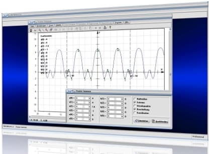 MathProf - Trigonometrische Reihe - Fouriersynthese - Koeffizienten - Reihe - Reihen - Summe - Summen - Trigonometrie - Funktion - Fourier - Formel - Darstellen - Plotten - Graph - Rechner - Berechnen - Grafik - Zeichnen - Plotter