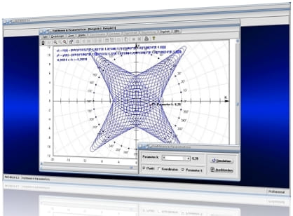 MathProf - Parameterkurven - Parametergleichungen - Parameterform - Parameterdarstellung - Ortslinien - Funktionen in Parameterform - Funktionen - Kurven - Parametrisierte Kurven - Kurven in Parameterform - Ableitung - Bahnkurve - Kurvenplotter - Funktionen mit Parametern - Ebene Kurven - Parametrisierte Kurve - Funktionsplotter - Kurven zeichnen - Hyperbelfunktion - Funktionsgraph - Darstellung - Zeichnen - Darstellen - Berechnen