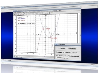 MathProf - Gleichung - Betragsgleichung - Gleichungsrechner - Grafisch darstellen - Grafisch lösen - Gleichungen mit Brüchen - Gleichungen mit Unbekannten - Gleichungen höherer Ordnung - Equation solver - Löser - Numerische Lösungen - Grafische Lösungen - Mathematische Gleichungen - Zeichnen - Funktionen - Einfache Gleichungen - Logarithmus-Gleichungen - Betragsgleichungen - Betragsgleichung - Nichtlineare Gleichung - Rechner - Berechnen - Berechnung