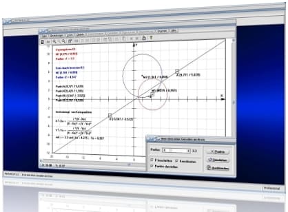 MathProf - Inversion am Kreis - Inversion - Kreis - Gerade - Gerade invertieren - Umkehrung - Inversionszentrum - Erklärung - Einfach erklärt - Beschreibung - Definition - Rechner - Berechnen - Graph - Plotten - Darstellen
