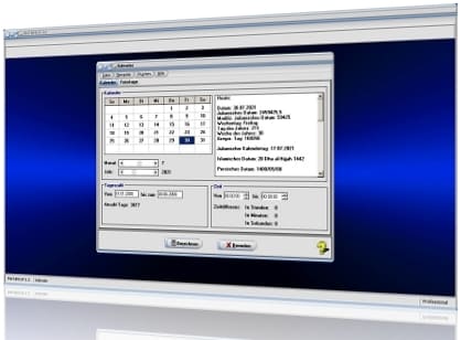 MathProf - Kalender - Datum - Datumsangabe - Zeit - Umrechnen - Umrechnung - Julianisches Datum - Modifiziertes Julianisches Datum - Gregorianisches Datum - Islamisches Datum - Persisches Datum - Julianischer Kalender - Islamischer Kalender - Kalenderjahr - Kalendersystem - Kalendertag - Alter - Berechnen - Rechner