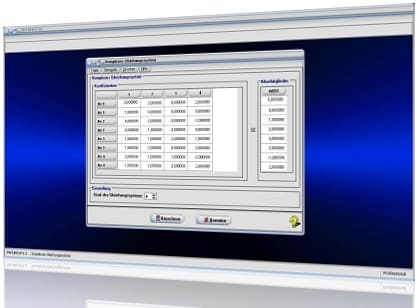 MathProf - Komplexes Gleichungssystem - Lineares Gleichungssystem komplexer Zahlen - Gleichungssystem - Komplex - Lösen komplexer Gleichungssysteme - Gleichungen - Erklärung - Beschreibung - Definition - System - KGS - Komplexes LGS - Rechner - Berechnen - Komplexe GS - Lösungen