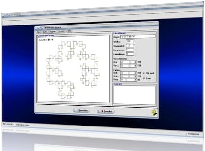 MathProf - Lindenmayer-System - L-System - Design - Generator - Software - Erklärung - Beschreibung - Bedeutung - Definition