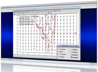 MathProf - Richtungsfelder - DGL - Differentialgleichung - Richtungsfeld einer Differentialgleichung 1. Ordnung zeichnen - Isoklinen - Integralkurven - Lösungskurven - Richtungsfeld plotten - Richtungsfeld zeichnen - Richtungsfeld - Zeichnen
