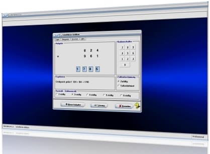 MathProf - Addieren - Halbschriftlich addieren - Halbschriftlich subtrahieren -  Halbschriftlich multiplizieren - Halbschriftliche Addition - Halbschriftliche Multiplikaition - Plusaufgabe - Additionsaufgabe - Natürliche Zahlen - Addition ganzer Zahlen - Zwei Zahlen - Mehrstellige Zahlen - Zahlenterm - Lösungsweg