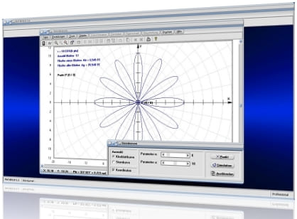 MathProf - Sternkurve - Sternkurven - Kleeblatt - Kurve - Parameter - Blätter - Fläche - Flächeninhalt - Graph - Plotten - Grafisch - Erklärung - Beschreibung - Definition - Bilder - Darstellung - Berechnen - Berechnung - Darstellen