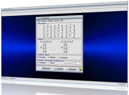 MathProf - Tripelprodukt - Doppeltes Vektorprodukt - Triple product - Vektoren - Vektorrechnung - Raum - Formel - Darstellen - Plotten - Graph -  - Definition - Rechner - Berechnen - Grafik - Zeichnen - Plotter