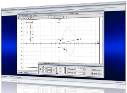 MathProf - Linearkombination - Vektoren - Lineare Kombinationen - Skalarmultiplikation - Linear abhängige Vektoren - Rechner - Berechnen