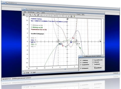 MathProf - Funktionsgleichung bestimmen - Punkte - Funktion bestimmen - Funktion aufstellen - Aufstellen - Polynom bestimmen - Polynomfunktion bestimmen - Polynome - Punkte - Funktionsterm - Extremstellen - Funktion 2. Grades - Funktion 3. Grades - Funktion 4. Grades - Funktionsterm bestimmen - Funktionsbestimmung - Bestimmung von Funktionen - Rekonstruktion von Funktionen - Rechner - Berechnen - Zeichnen - Darstellen