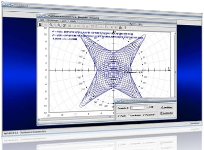 MathProf - Parameterkurven - Parametergleichungen -Funktionszeichner - Parametrische Kurven - Funktionen zeichnen in Parameterform - Parametrisierte Gleichungen - Parametrisierte Kurven - 1. Ableitung - Zeichnen - Darstellen - Berechnen - Parametrische Darstellung - Zeichnen - Parametrisierung von Kurven - Parametrische Kurve - Steigung 