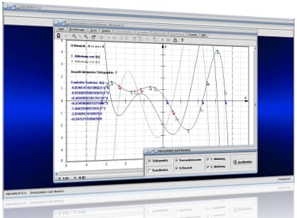 MathProf - Lagrangesche Interpolation - Lagrangesche Interpolationsformel - Ermittlung ganzrationaler Näherungsfunktionen - Näherung - Newtonsches Interpolationspolynom - Näherungsfunktion - Näherungsverfahren - Approximation - Approximieren - Verfahren - Methode - Lagrange-Methode - Iterationsvorschrift - Interpolationspolynom - Newtonsche Näherung - Newtonsches Näherungsverfahren - Näherungspolynom - Näherungskurve - Rechner - Formel - Grafisch - Berechnen