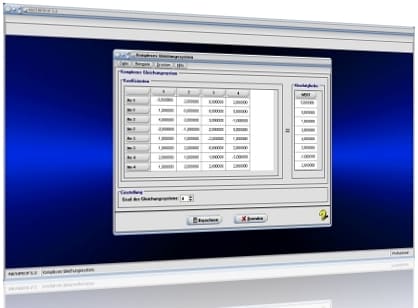 MathProf - Komplexes Gleichungssystem - Lineares Gleichungssystem komplexer Zahlen - Gleichungssystem - Komplex - Lösen komplexer Gleichungssysteme - Gleichungen - Erklärung - Beschreibung - Definition - System - KGS - Komplexes LGS - Rechner - Berechnen - Komplexe GS - Lösungen