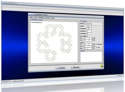 MathProf - Lindenmayer-System - L-System - Fraktal - Plotter - Rechner - Berechnung - Berechnen - Graph