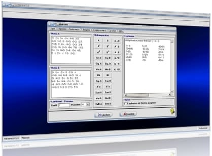 MathProf - Matrizen - Matrix - Determinante - Eigenwert - Eigenvektor - Determinanten - Eigenwerte - Eigenvektoren - Matrizenrechnung - Matrizen berechnen - Matrix berechnen - Matrix lösen - Matrizenrechner - Matrizengleichung - Inverse Matrix - Komplexe Matrizen - Komplexe Matrix - Invertieren - Diagonalisieren - Quadrieren - Addieren - Subtrahieren - Multiplizieren - Rechner - Berechnen