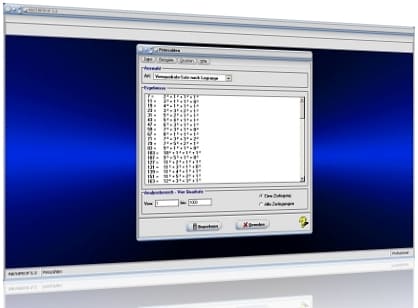 MathProf - Primzahlen - Mersennsche Zahlen - Mersenne Primzahlen - Zweistellige Primzahl - Primfaktorzerlegung - Primzahlzerlegung - Eulersche Phi Funktion - Primzahlzwilling - Primzahldrilling - Primzahlzwillinge - Primzahldrillinge - Primzahlvierlinge - Pseudoprimzahlen - Finden - Primzahlrechner - Primzahlenrechner - Primzahlpaare - Rechner - Berechnen