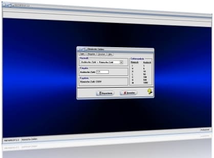MathProf - Römische Ziffern - Römische Zahlzeichen - Römische Zahlschrift - Tabelle - Arabische Ziffern - Umrechnen - Umrechnung - Umwandlung - Umrechner - Arabische Zahlen - Zahlzeichen - Zahlen - Zahlenwert - Zahlenwerte - Buchstaben - Römisches Zahlensystem - Übersicht - Bestimmen - Konvertieren - Berechnen - Rechner - Berechnung 