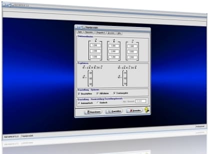 MathProf - Tripelprodukt - Doppeltes Vektorprodukt - Triple product - Vektoren - Vektorrechnung - Raum - Formel - Darstellen - Plotten - Graph - Definition - Rechner - Berechnen - Grafik - Zeichnen - Plotter