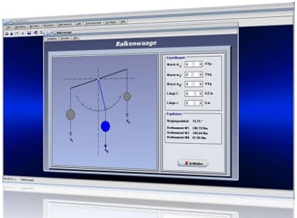 PhysProf - Masse - Dynamisches Gleichgewicht - Fließgleichgewicht - Gewichtsbestimmung - Physik - Physikalisch - Kraft - Kraftmoment - Drehrichtung - Richtung - Rechtsdrehend - Linksdrehend - Aufbau - Kräfte - Rechner - Gleichgewicht - Momentengleichgewicht - Berechnen