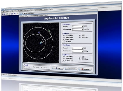 PhysProf - Keplersche Gesetze - Kepler Gesetze - 1. Keplersches Gesetz - 2. Keplersches Gesetz - 3. Keplersches Gesetz - Johannes Kepler - Planeten - Sonnenssystem - Planetenbewegung - Himmelskörper - Gesetze - Kosmische Geschwindigkeit - Kosmische Geschwindigkeiten - 1. Kosmische Geschwindigkeit - 2. Kosmische Geschwindigkeit - 3. Kosmische Geschwindigkeit - Orbitalgeschwindigkeit - Berechnen - Formel - Rechner