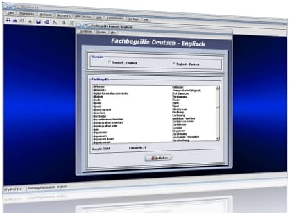 PhysProf - Fachwort - Physik - Fachbegriff - Fachbegriffe - Grundbegriffe - Englisch - Übersetzt - Übersetzer - Übersetzung - Liste - Tabelle - Begriffe aus der Thermodynamik - Begriffe aus der Mechanik - Begriffe aus der Optik - Begriffe aus der Elektotechnik