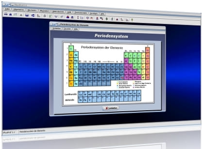 PhysProf - Nichtmetalle - Metalle - Alkalimetalle - Übergangsmetalle - Gasförmiges Element - Radioaktive Elemente - Erdalkalimetalle - Halogene - Reaktionsträge Elemente - Elementare Stoffe - Seltenerdmetalle - Relative Atommasse - Atomradius - Kovalenzradius