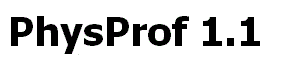 PhysProf 1.1 - Physik interaktiv PhysProf 1.1 - Physik interaktiv