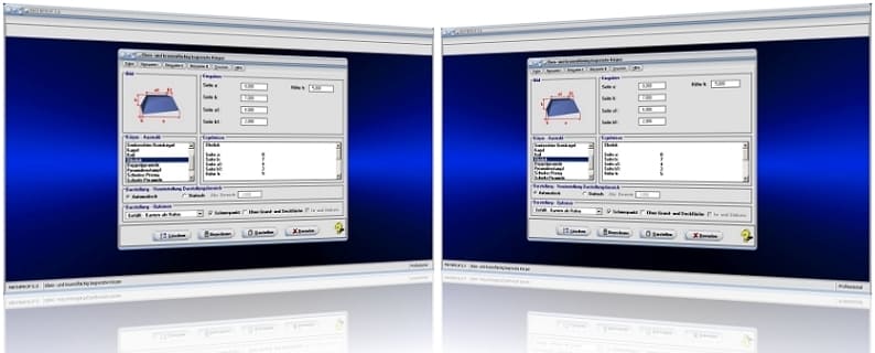 MathProf - Prisma - Pyramide - Keil - Obelisk - Pyramidenstumpf - Gewicht - Formel - Dichte - Masse - 3D - Flächenberechnung - Rauminhalt - Oberflächeninhalt - Grundfläche - Mantelfläche - Kanten - Mantel - Flächen - Grundfläche - Deckfläche - Eigenschaften - Oberfläche - Volumen - Schwerpunkt - Fläche - Umfang - Flächenformen - Keilwinkel - Berechnen - Plotter - Grafik - Zeichnen - Plotten - Gitter - Rechner - Darstellung - Berechnung - Darstellen