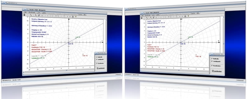 MathProf - Gerade - Punkt - Lotgerade - Lotfußpunkt - Lotfußpunktverfahren - Abstand - Distanz - Steigung - Entfernung - Abstandsberechnung - Gleichung - Grafik - Abstandsprobleme - Darstellungsarten - Neigung - Neigungswinkel - Zeichnen - Rechner - Berechnen - Plotten - Graph - Beispiele - Darstellung - Berechnung - Darstellen - Eigenschaften - Normale auf Gerade - Parallele Gerade