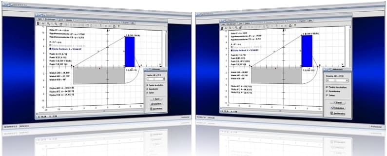 MathProf - Höhensatz - Dreieck - Euklid - Flächensätze - Satz des Euklid - Hypotenusenabschnitte - Katheten - Höhe - Satz - Quadrat - Hypotenuse - Definition - Fläche - Flächeninhalt - p - q - Formel - Darstellung - Berechnen - Rechner - Darstellen - Plotter - Graph - Grafisch - Zeichnen - Bild - Grafik