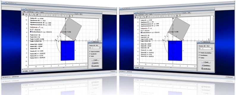 MathProf - Kathetensatz - Euklid - Hypotenusenabschnitt - Katheten - Kathete - Dreieck - Scherung - Formel - Plot - Beweis - Flächensätze - Darstellung - Berechnung - Erklärung - Beschreibung - Berechnen - Winkel - Darstellen - Graph - Zeichnen - Animation - Grafik - Rechner