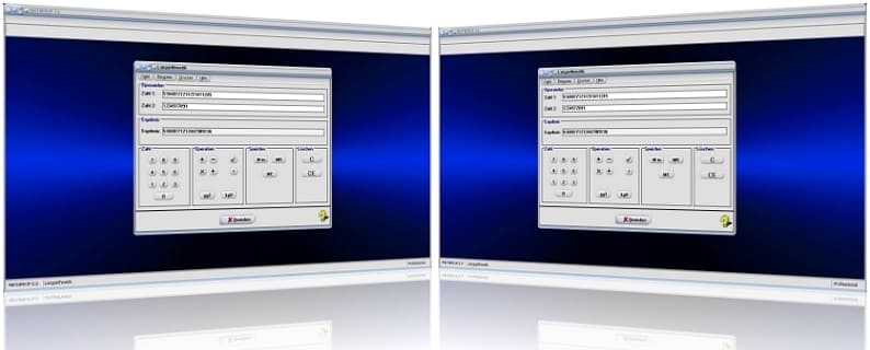 MathProf - Große Zahlen - Lange Zahlen - Modulo - Berechnen - Rechner - Addieren - Subtrahieren - Multiplizieren - Dividieren - Quadrieren - Langzahl - Vielfaches - Fakultät - Berechnung - Multiplizieren - Addieren - Subtrahieren - Dividieren - Multiplikation - Addition - Division - Subtraktion - Quadrieren - Modulo-Rechner 