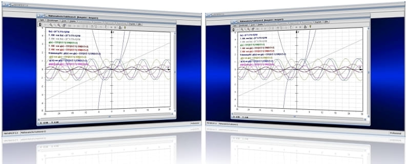 MathProf - Funktionen - Ableitungsgraphen - Ableitungsfunktion - Ableitung - Funktionsanalyse - Graph - Ableitungsgraph - Zwei Funktionen - Graphen -   Zeichnen - Plotten - Plotter - Grafisch - Grafik - Schaubild - Funktionen addieren - Funktionen subtrahieren - Funktionen multiplizieren - Funktionen dividieren - Ableitung plotten - Ableitung zeichnen - Funktionszeichner