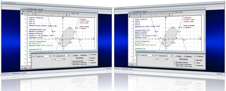 MathProf - Parabelgleichung - Lagebeziehung - Parabel - Bestimmung - Punkte - Scheitel - Scheitelpunkt - Graph - Plotten - Plotter - Zeichnen - Nullstellen - Nullstellen - Stauchen - Strecken - Rechner - Berechnen - Funktionsgleichung - Parabelfunktion - Scheitelform - Scheitelpunktform - Verschieben - Achsenschnittpunkte
