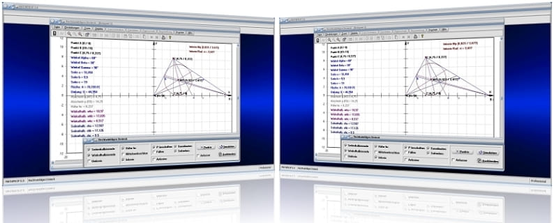 MathProf - Rechtwinkliges Dreieck - Formeln - Katheten - Hypotenuse - Ankathete - Gegenkathete - Umfang - Höhe - Fläche - Rechner - Plotten - Grafik - Bilder - Darstellung - Berechnung - Darstellen - Konstruieren - Höhenbestimmung - Zeichnen - Plotter - Fehlende Seitet - Höhenwinkel - Neigungswinkel - Mittelsenkrechte - Seiten - Winkelsymmetrale - Seitensymmetrale - Längenberechnung