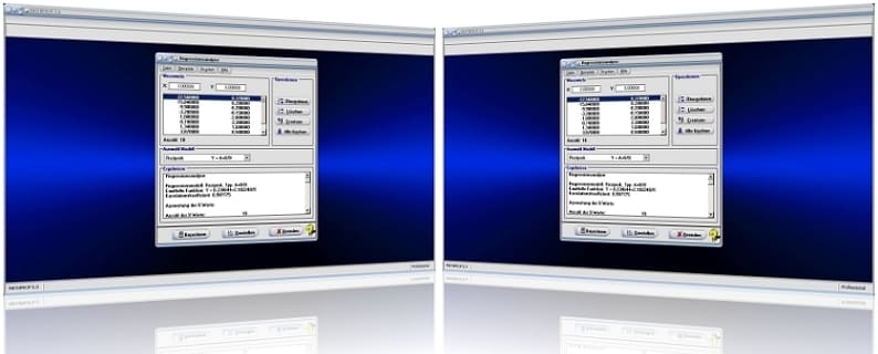MathProf - Regression - Regressionskurve - Kurve interpolieren - Linear interpolieren - Koeffizienten - Harmonisches Mittel - Variationskoeffizient - Standardabweichung - Geradenanpassung - Parameter - Streubreite - Streudiagramm - Polynomiale Regression - Mittlere Abweichung - Abweichung - Mittelwert - Berechnen - Berechnung - Darstellen - Diagramm - Rechner - Berechnen - Tabelle