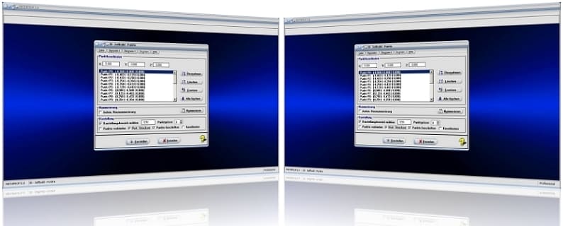 MathProf - Punkte - Räumlich - Koordinatensystem - Koordinaten - Raum - Raumkoordinaten - Darstellung - 3D - Dreidimensionales Koordinatensystem - Bild - Grafik - Grafisch - x - y - z  - Koordinaten - Punktmengen - Graph - Plotten - X-Achse - Y-Achse - Z-Achse - Dreidimensional - Darstellen - Grafisch - Plotten