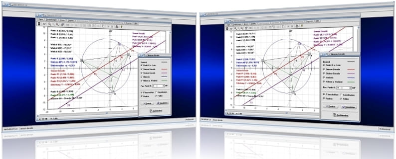 MathProf - Simson-Gerade - Steiner-Gerade - Steinersche Gerade - Dreieck - Konstruktion - Konstruieren - Berechnen - Graph - Grafisch - Bild - Rechner - Erklärung - Beschreibung - Definition - Grafik - Darstellung - Zeichnen - Eigenschaften - Berechnung - Darstellen