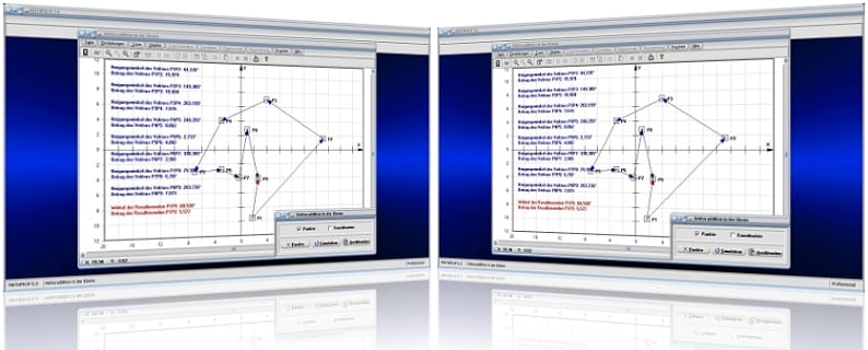 MathProf - Vektorrechnung -  Vektoren - Addieren - Addition - Ebene - Ortsvektor - Verschiebungsvektor - Verbindungsvektor - Addieren - Subtrahieren - Betrag - Neigungswinkel - Berechnen - Darstellen - Rechnerisch - Grafik - Vektor - Graph - Vektorlänge - Plotter - Rechner - Plotten - Resultierende - Vektorsumme - Zeichnen