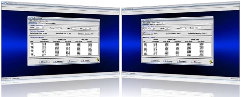 MathProf - Zinssatz - Zins - Jahreszinsrechnung - Tageszins - Zinseszins - Vorschüssig - Nachschüssig - Zinsertrag - Tageszinsen - Jahreszinsen - Zinsberechnung - Monatszinsen - Diagramm - Graph - Grafisch - Darstellen - Darstellung - Rechner - Berechnen - Kapitalvermehrung - Kapitalminderung - Kapitalendwert - Endkapital