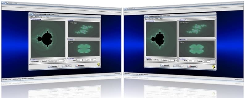 MathProf - Chaotisches System - Fraktale Geometrie - Rechner - Mandelbrot Set