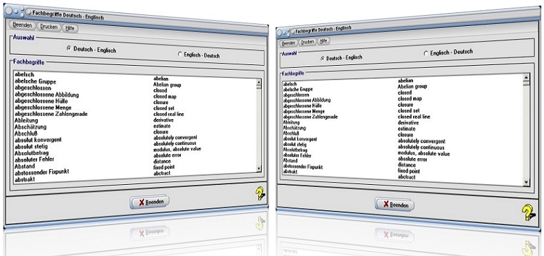 MathProf - Mathematik - Deutsch - Englisch - Fachbegriffe - Fachworte - Übersetzen - Mathematische Begriffe - Mathematische Fachbegriffe - Ausdrücke - Englische Begriffe - Mathematische Fachbegriffe in Englisch - Fachwörter der Mathematik in Deutsch und Englisch - Fachbegriffe der Mathematik in Englisch - Liste - Tabelle - Wörterbuch - Mathematische Ausdrücke in Englisch - Fachwörterbuch - Analysis - Fachbegriffe - Fachwort - Geometrie - Algebra - Worte - Wörter - Stochastik - Statistik
